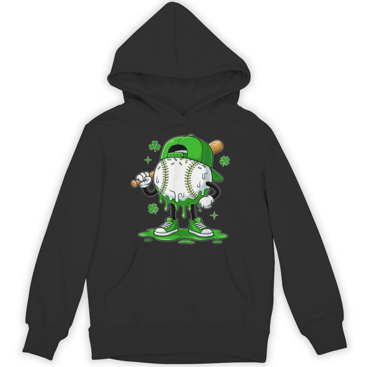 Baseball Drip Icecream Apparel Youth Boy St Patrick's Day Unisex Hoodie