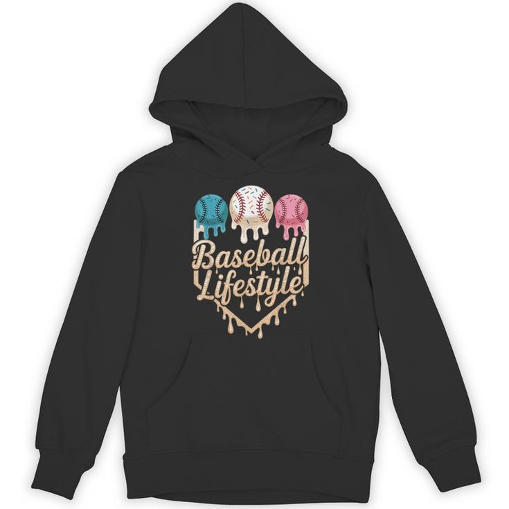 Baseball Drip Icecream Unisex Hoodie Baseball Drip Icecream Unisex Hoodie