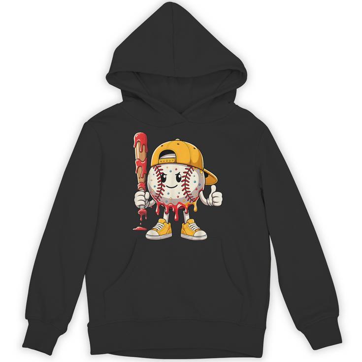 Baseball Drip Baseball Life Style 101 Apparel Youth Unisex Hoodie