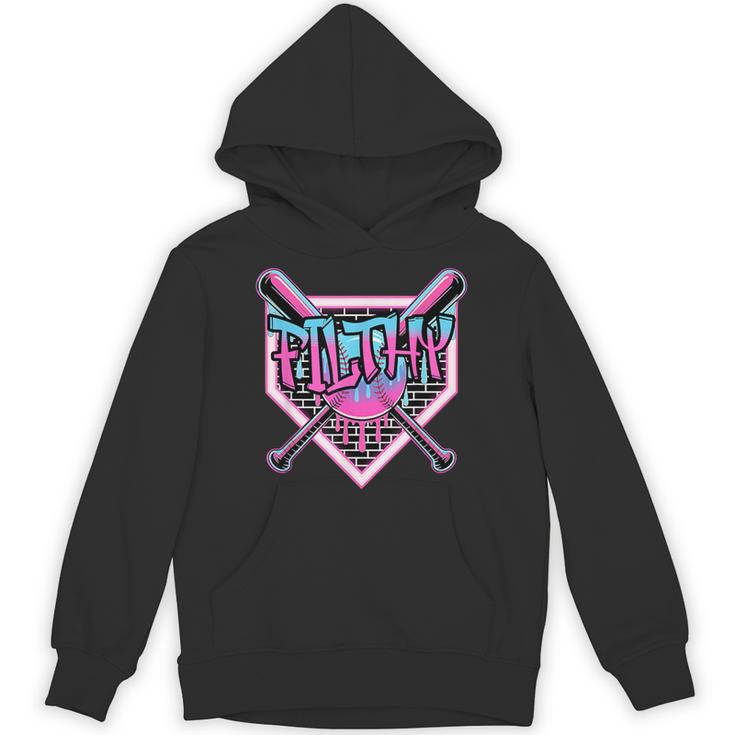 Baseball Ice Cream Drip Pitcher Filthy Unisex Hoodie