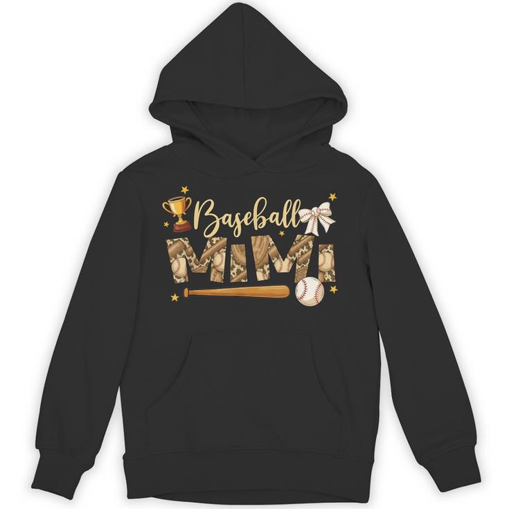 Baseball Mimi Vintage Baseball Lover Unisex Hoodie