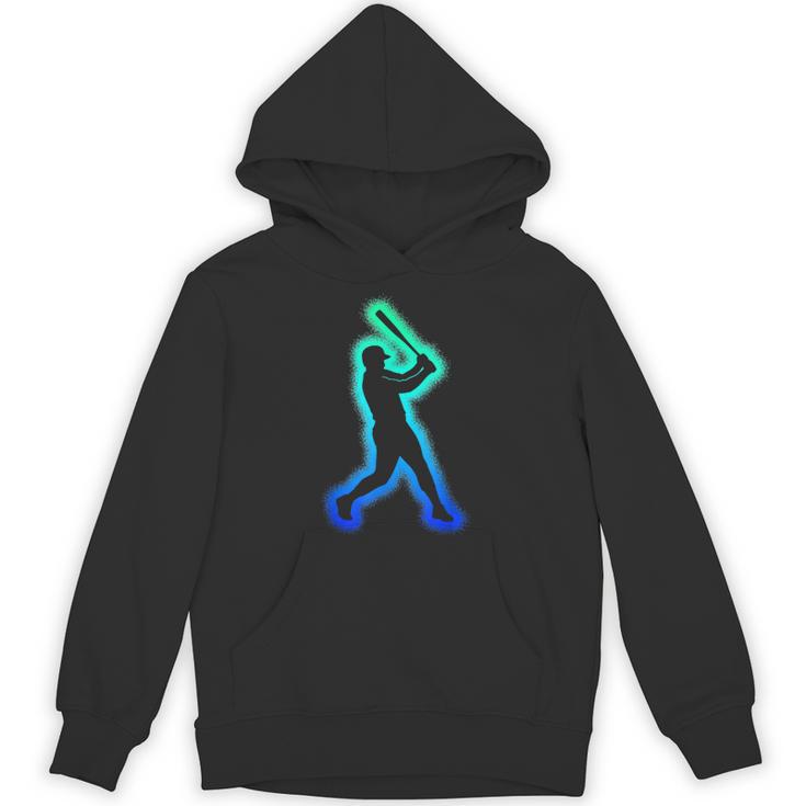 Baseball Player Graphic Unisex Hoodie