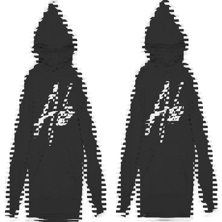 Beautiful Handwritten Font Ado Calligraphy パーカー