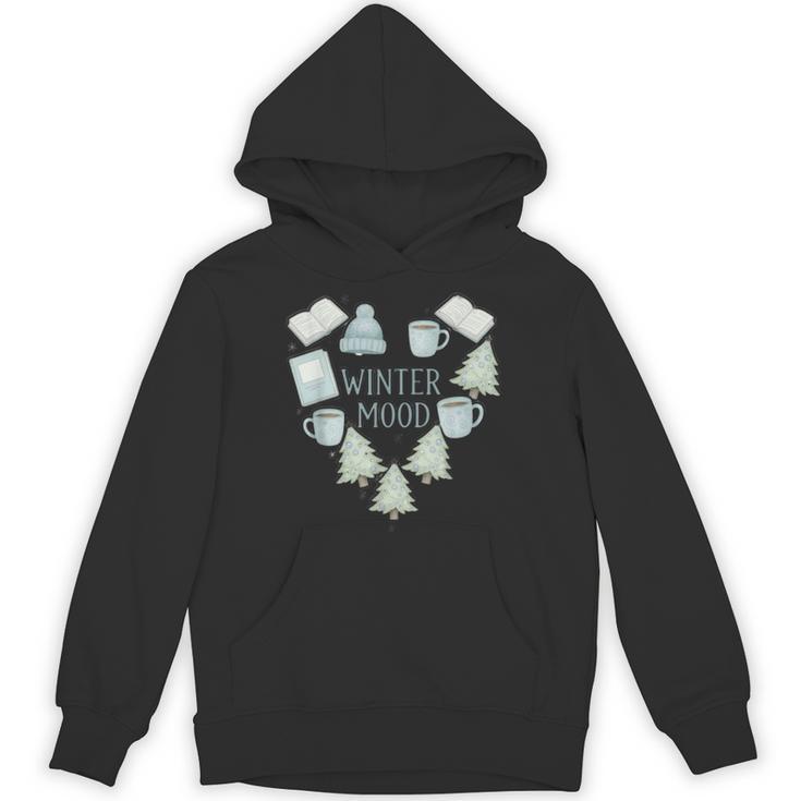 Big Winter Mood Book Lover's Unisex Hoodie