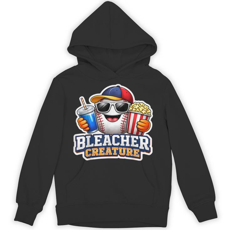 Bleacher Creature Baseball Fan Supporter Game Day Ball Unisex Hoodie