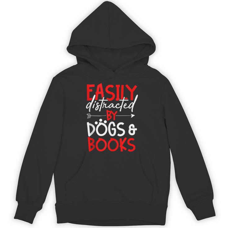 Book Dog Lover Reading Library Librarian Unisex Hoodie