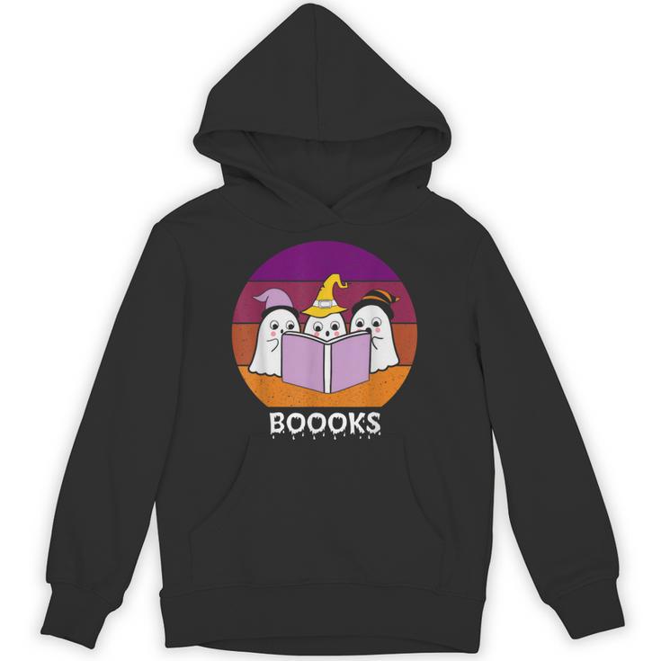 Book Ghost Reading Halloween Teacher For Men Women Unisex Hoodie