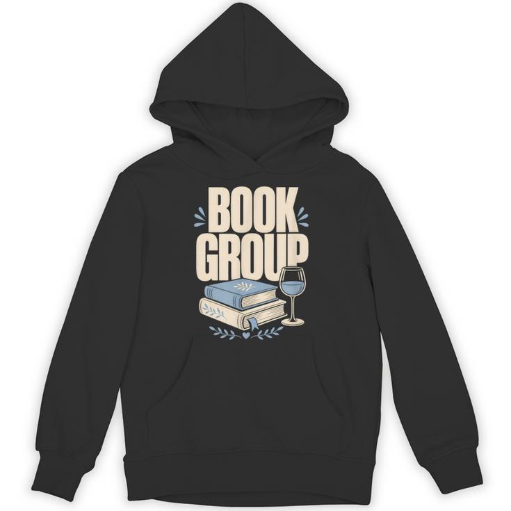 Book Group Reader Club Crew Cozy Nights Book Club Unisex Hoodie
