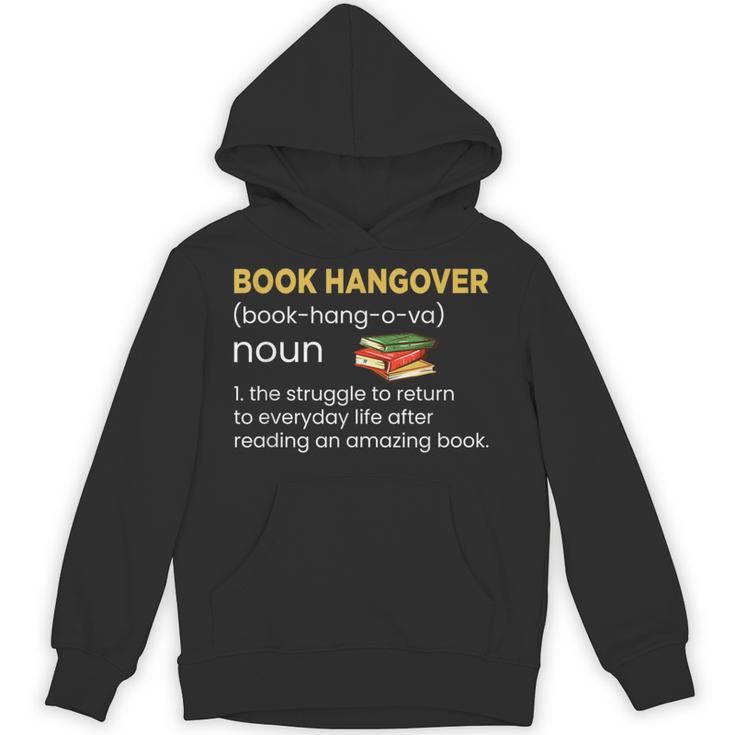 Book Hangover Definition Reading Lover Unisex Hoodie