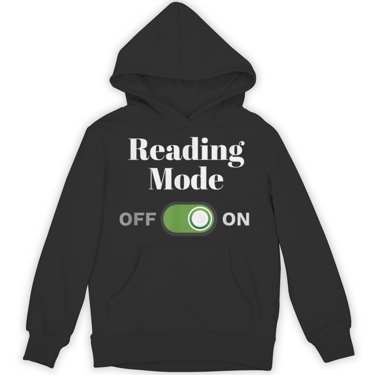 Book Lover Readers Reading Mode On Unisex Hoodie