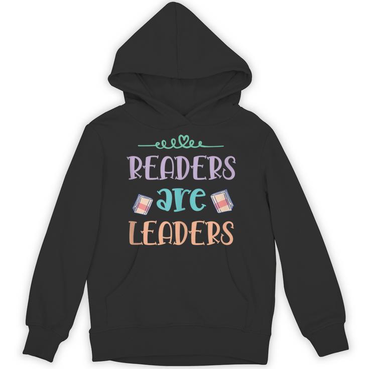 Book Lovers Shirt Reading Lover Shirt Readers Are Leaders Unisex Hoodie