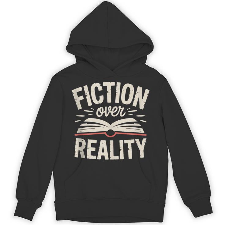 Book Nonfiction Reading Literary Apparel Fact Based Books Unisex Hoodie