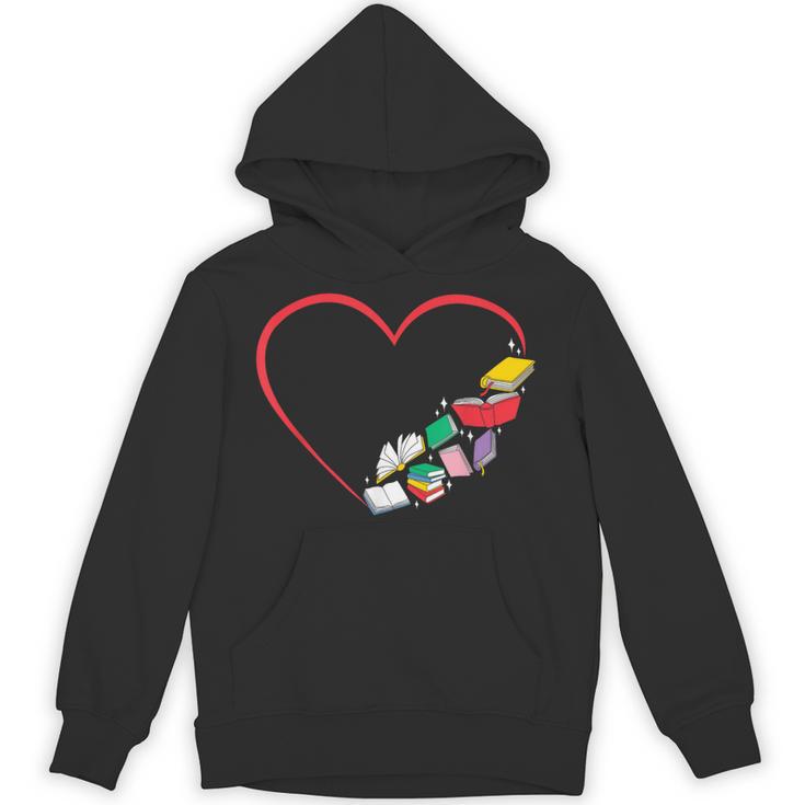 Book Reading Books Heart Unisex Hoodie