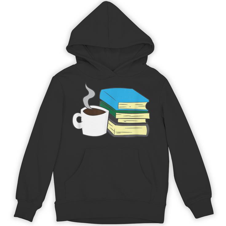 Book Reading And Coffee Books And Coffee Unisex Hoodie
