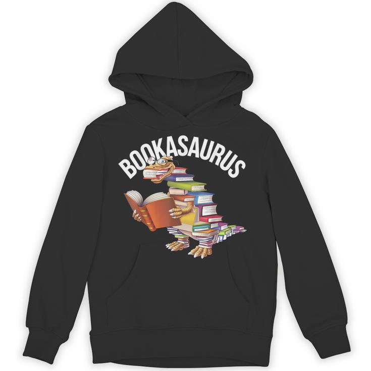 Book Reading Dinosaur T-Rex Dino Bookworm Unisex Hoodie