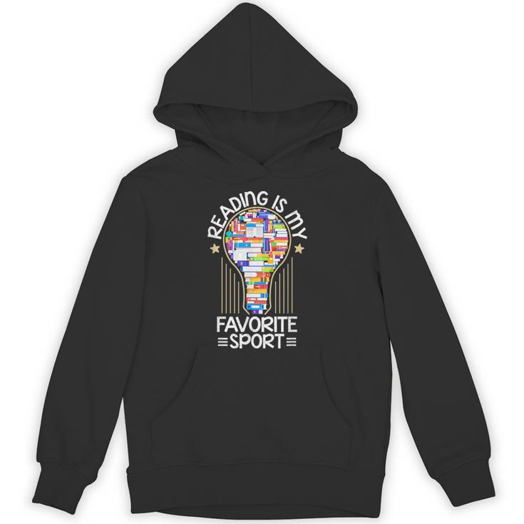 Book Reading Is My Favorite Sport Book Lover T-Shirt Unisex Hoodie