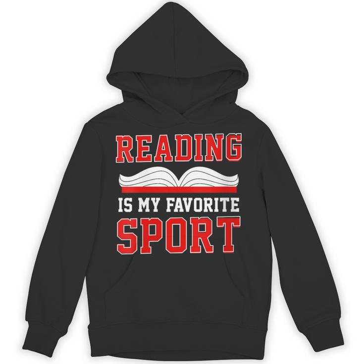 Book Reading Reading Is My Favorite Sport Unisex Hoodie