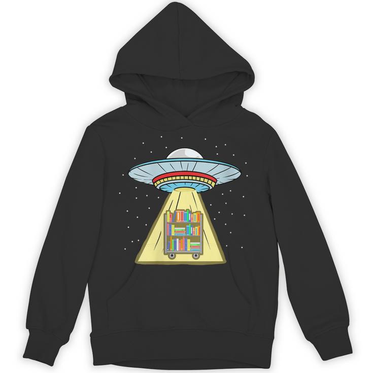 Book Shelf Ufo Abduction Unisex Hoodie