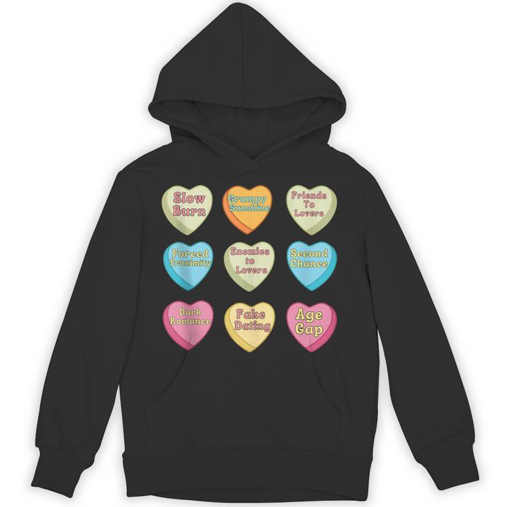 Bookish Romance Tropes Smut Reader Spicy Book Lover Unisex Hoodie