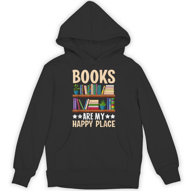 Books Are My Happy Place Unisex Hoodie