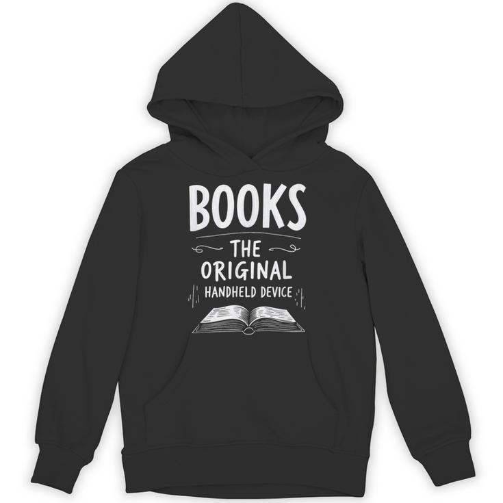 Books The Original Handheld Device Book Reading Unisex Hoodie