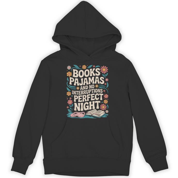 Books And Pajamas Book Lover Reading Reader Unisex Hoodie