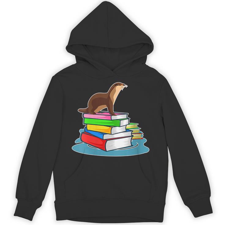 Books Sea Otter Teacher Unisex Hoodie Books Sea Otter Teacher Unisex Hoodie