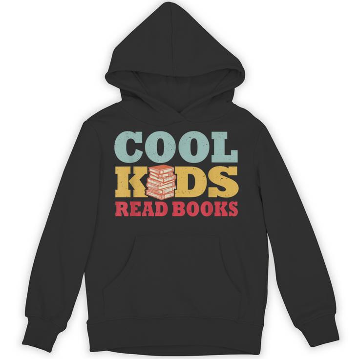 Bookworm Cool Kids Read Books Book Lover Reading Unisex Hoodie