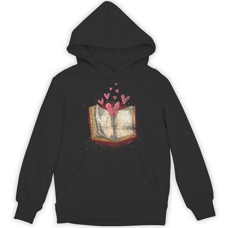 Bookworm Heart Librarian Book Nerd Library Reading Unisex Hoodie