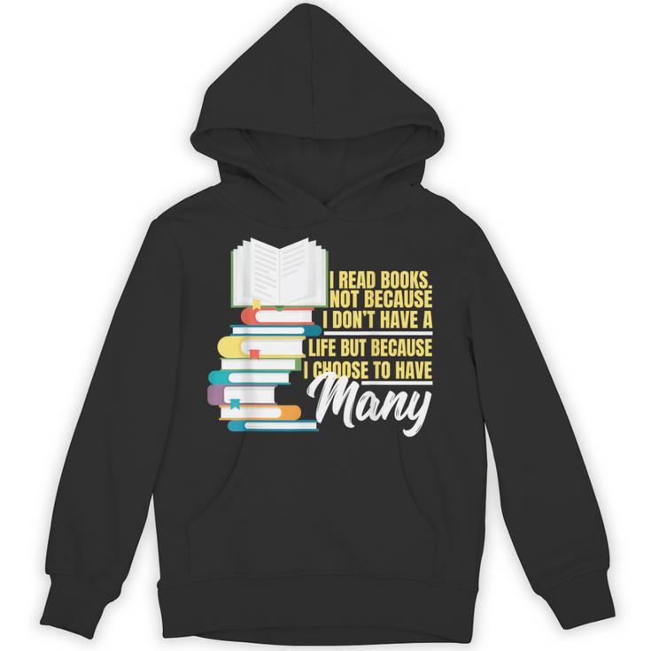 Bookworm Shirt I Read Books Reader Nerd Unisex Hoodie