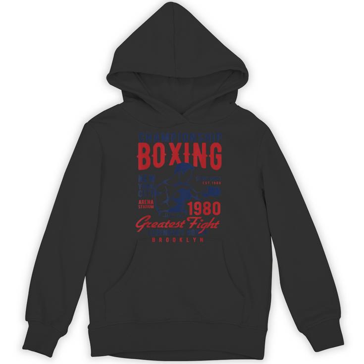 Boxing 伝説のボクサー 最大の戦い チャンピオンシップ ボクシング パーカー
