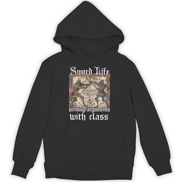 Buhurt Book Of Hours – Epic Knight Fight In Armor Buhurt Unisex Hoodie Buhurt Book Of Hours – Epic Knight Fight In Armor Buhurt Unisex Hoodie