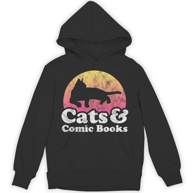 Cats And Comic Books Or Women's Cat And Comic Book Unisex Hoodie