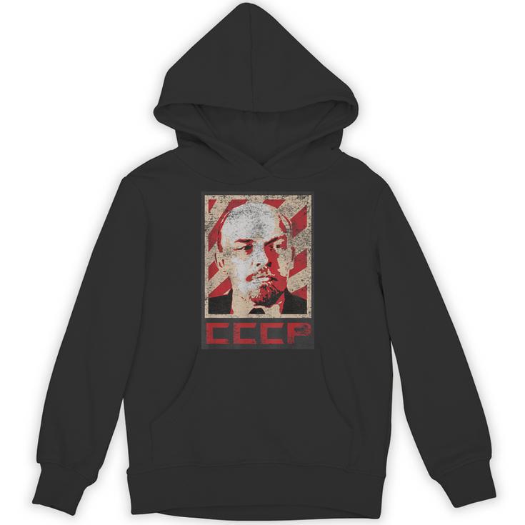 Cccp ソビエト連邦 レトロ ロシア レーニン ビンテージスタイル パーカー