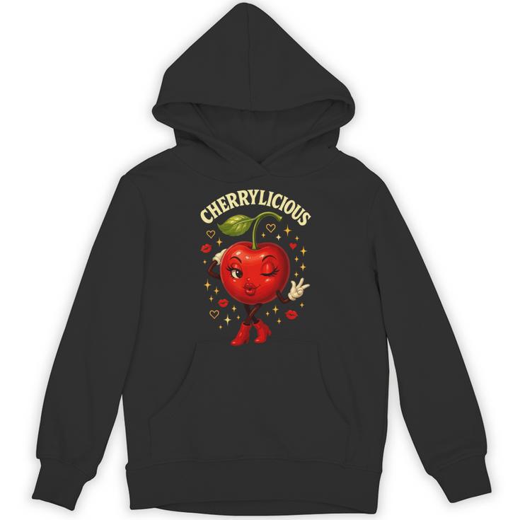 Cherrylicious キュート チェリー さくらんぼ おもしろフルーツ パーカー