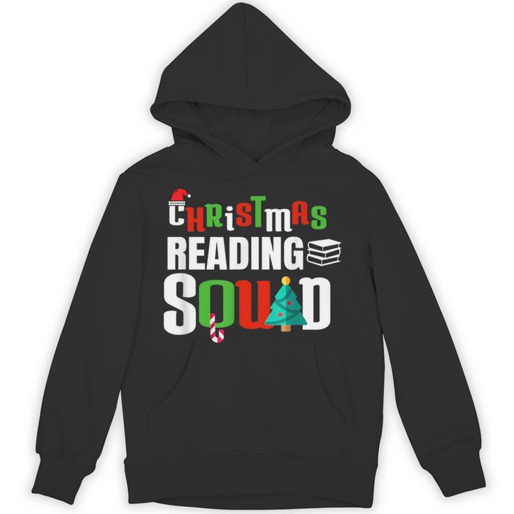 Christmas Reading Squad Xmas Book Lover Bookworm Literature Unisex Hoodie