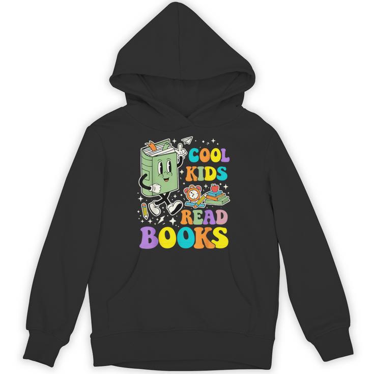 Cool Kids Read Books Teacher Bookworm Librarian Book Lover Unisex Hoodie