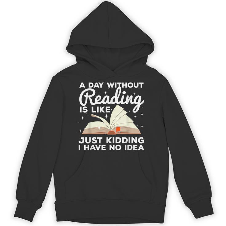 Cool Reading For Men Women Kids Bookworm Teacher Book Reader Unisex Hoodie