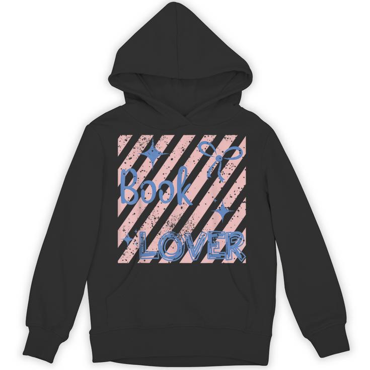 Coquette Bow Book Reading Book Lover Bookish Readers Book Unisex Hoodie