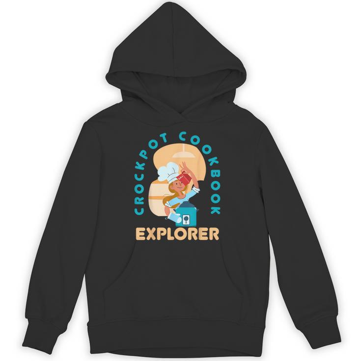 Crockpot Cookbook Explorer Baking Cooking Lover Chef Cook Unisex Hoodie Crockpot Cookbook Explorer Baking Cooking Lover Chef Cook Unisex Hoodie