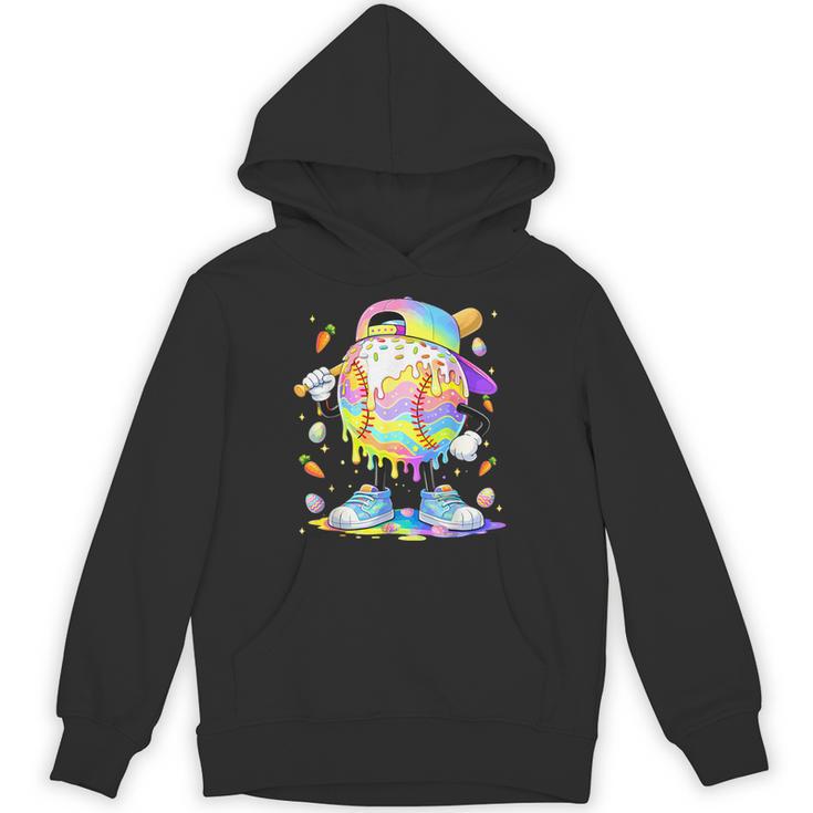 Cute Easter Baseball Ice Cream Boys Girls Kids Unisex Hoodie