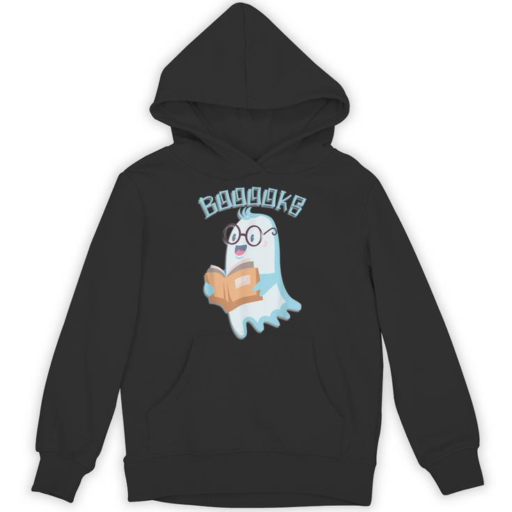 Cute Ghost Book Reading Halloween Teacher Top Men Women Kids Unisex Hoodie