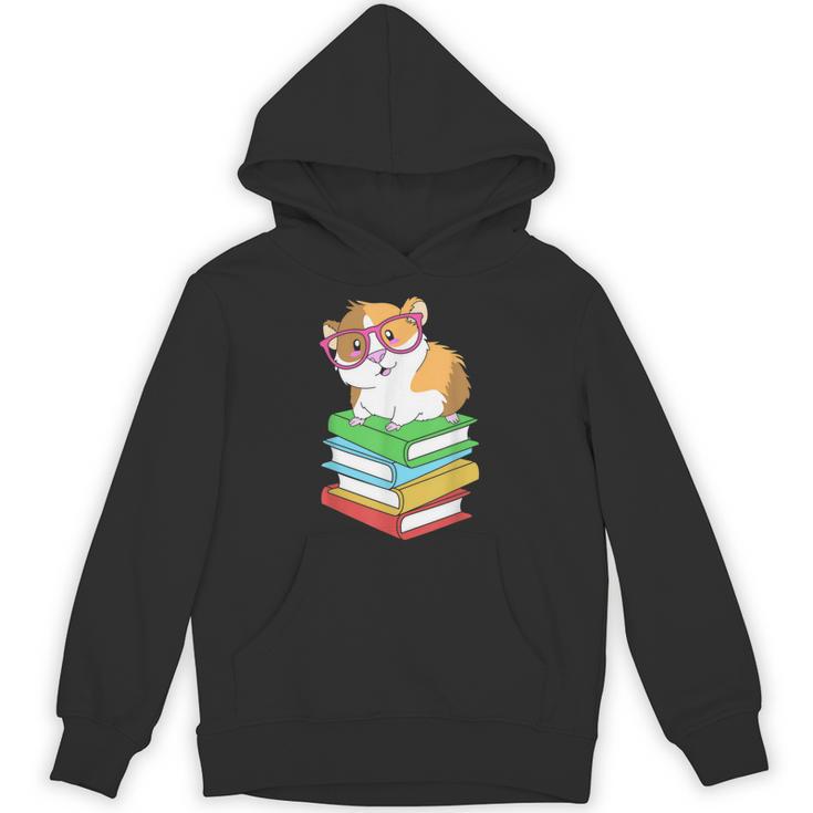 Cute Rodent Pet Bookworms Books And Guinea Pig Unisex Hoodie