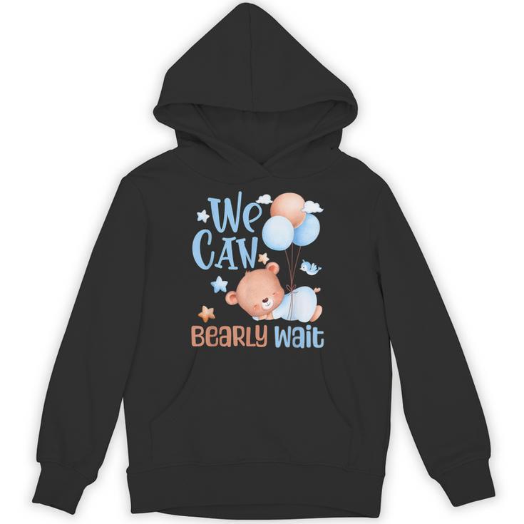 Cute We Can Bearly Wait For Gender Neutral ベビーシャワーパーティー パーカー