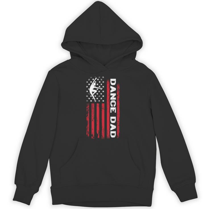 Dance Dad For Father's Day Us American Flag Dancer Mens Hoodie