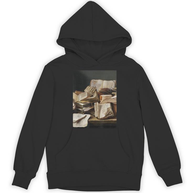 Dark Academia Aesthetic Styles Book Lover Art Unisex Hoodie