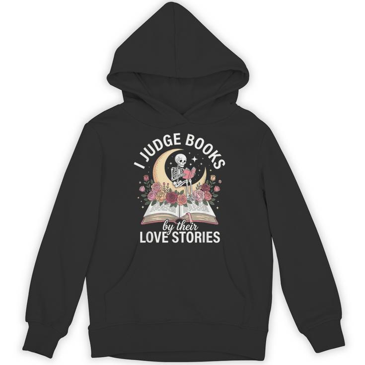 Dark Romance Reader Women Judge Books By Their Love Stories Unisex Hoodie