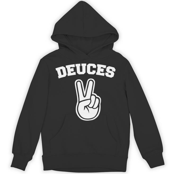 Deuces Finger Deuces 長袖tシャツ パーカー