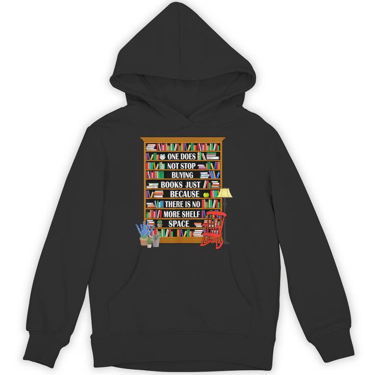 Does Not Stop Buying Books Just Because There Is No More Unisex Hoodie