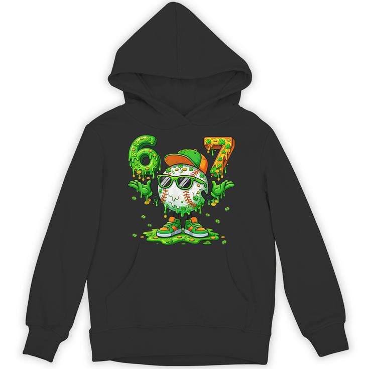 Drip Baseball Irish Shamrock St Patricks Men Boy Kid Unisex Hoodie